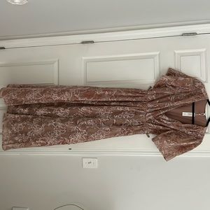 BalticBorn - Size: Medium - Blush and Silver Maxi Dress - Never Worn